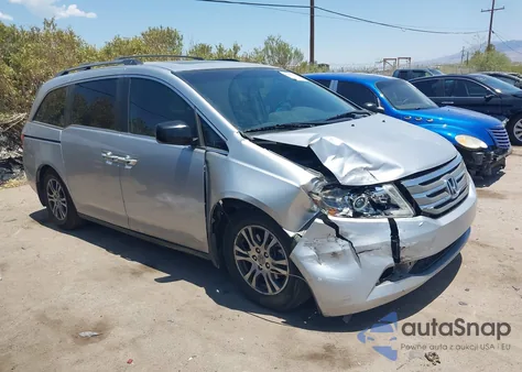 2012 Honda Odyssey Ex-L z USA, uszkodzony, nr VIN 5FNRL5H61CB029680